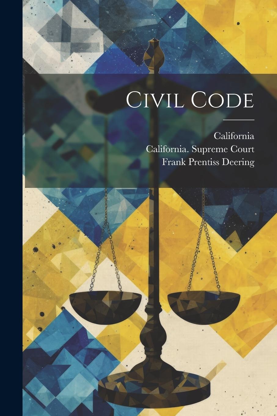 Knjiga Civil Code Frank Prentiss Deering