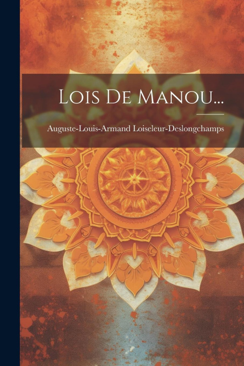 Book Lois De Manou... Auguste-Loui... Loiseleur-Deslongchamps