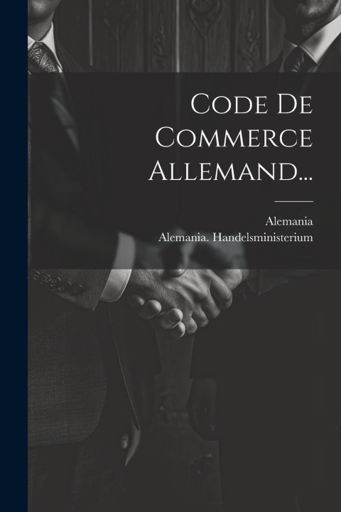Knjiga Code De Commerce Allemand... Alemania