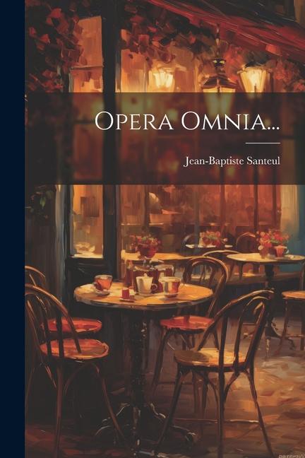 Boek Opera Omnia... Jean-Baptiste Santeul