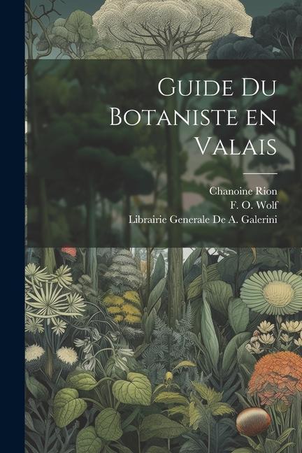 Libro Guide du Botaniste en Valais R. Ritz
