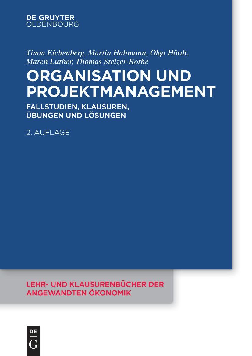 Book Organisation und Projektmanagement Martin Hahmann