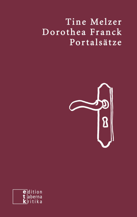 Könyv Portalsätze Dorothea Franck