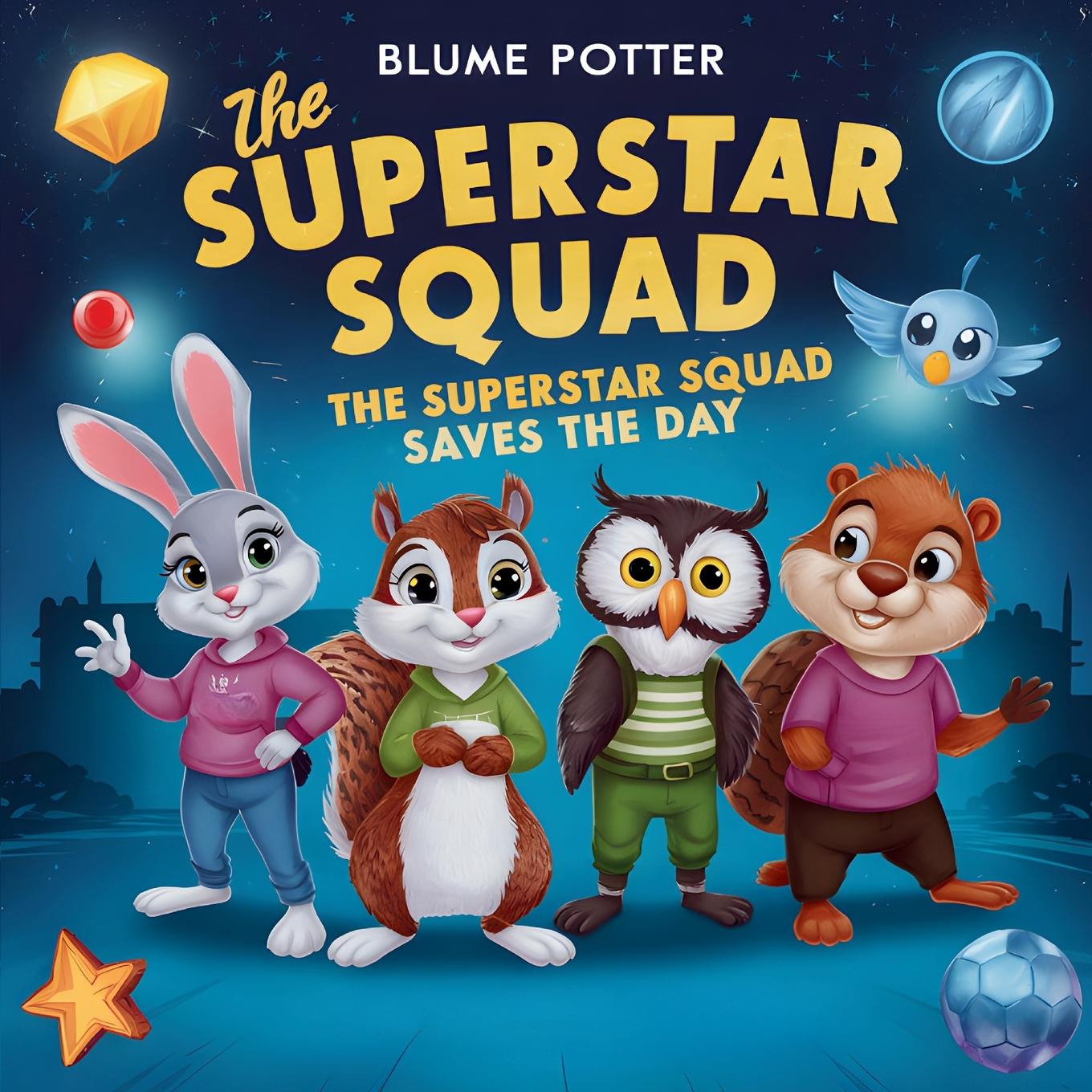 Βιβλίο The Superstar Squad Saves the Day Blume Potter
