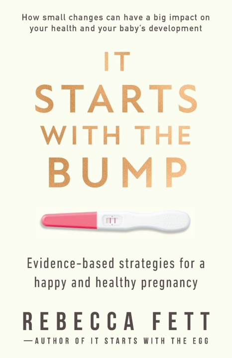 Kniha It Starts with the Bump Rebecca Fett
