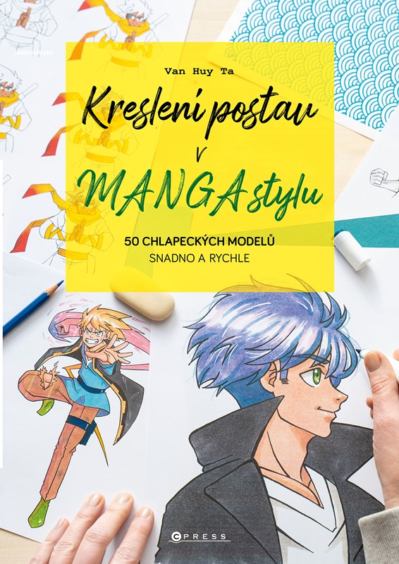 Książka Kreslení postav v manga stylu Van Huy Ta