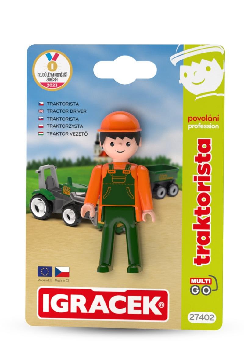 Game/Toy Igráček MultiGO Traktorista - figurka 