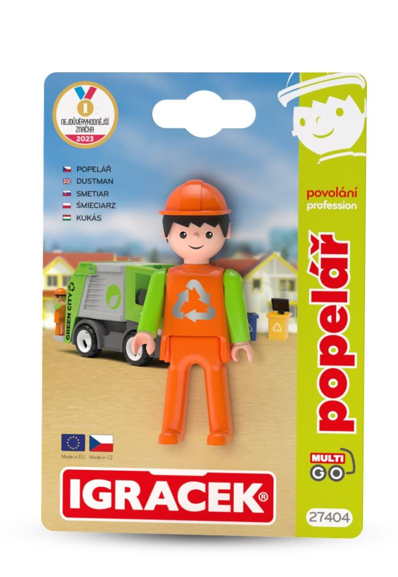 Igra/Igračka Igráček MultiGO Popelář - figurka 