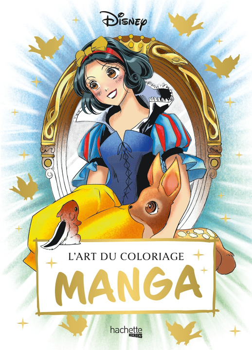 Kniha L'art du coloriage Disney - Manga 