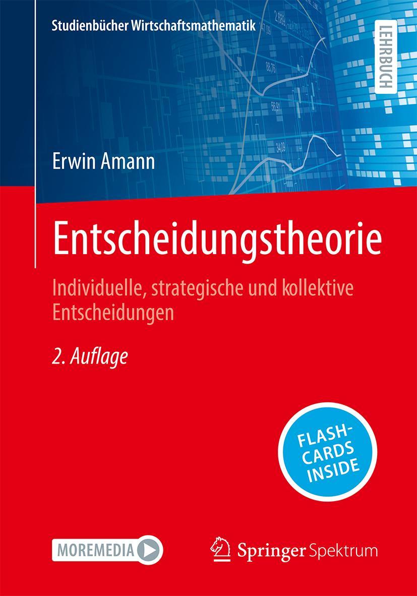 Boek Entscheidungstheorie Erwin Amann