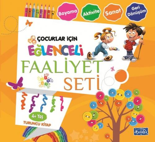 Buch Eglenceli Faaliyet Seti Turuncu Kitap 4 Yas Üzeri 