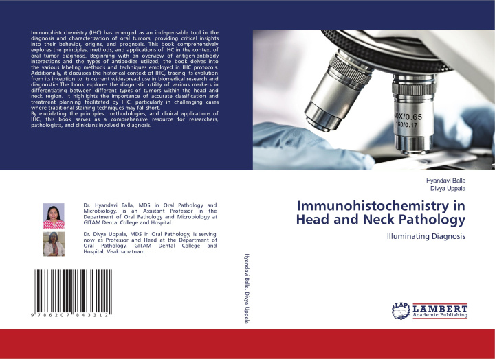 Knjiga Immunohistochemistry in Head and Neck Pathology Divya Uppala