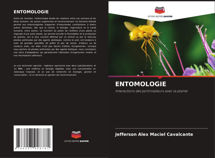 Книга ENTOMOLOGIE Jefferson Alex Maciel Cavalcante