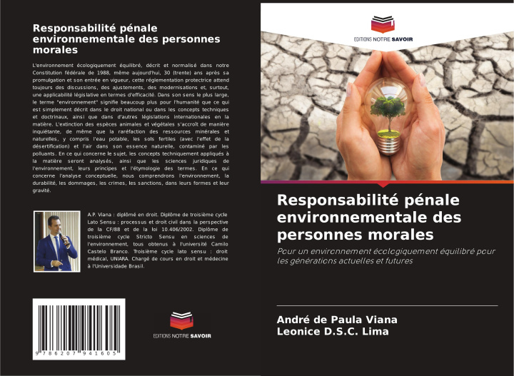 Buch Responsabilité pénale environnementale des personnes morales Leonice D. S. C. Lima