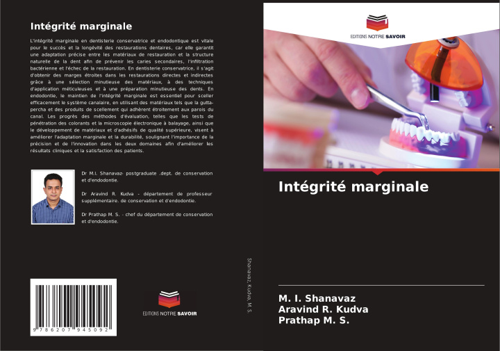 Knjiga Intégrité marginale Aravind R. Kudva
