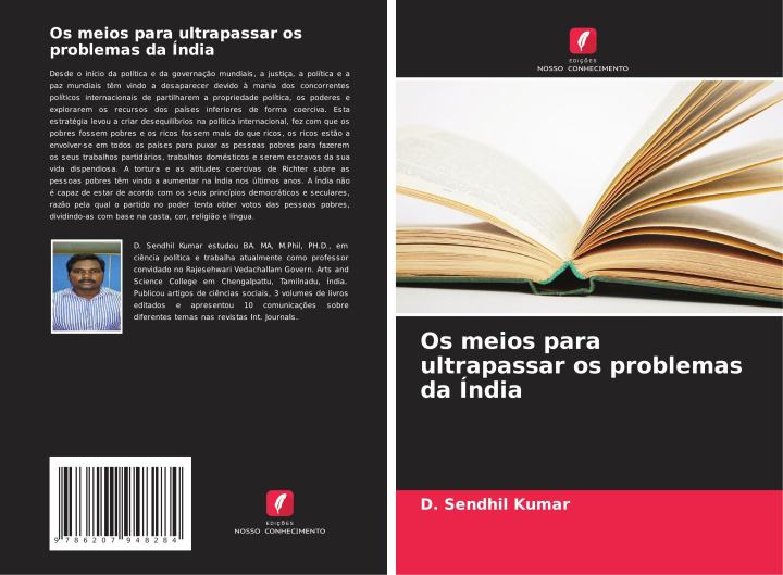 Βιβλίο Os meios para ultrapassar os problemas da Índia D. Sendhil Kumar