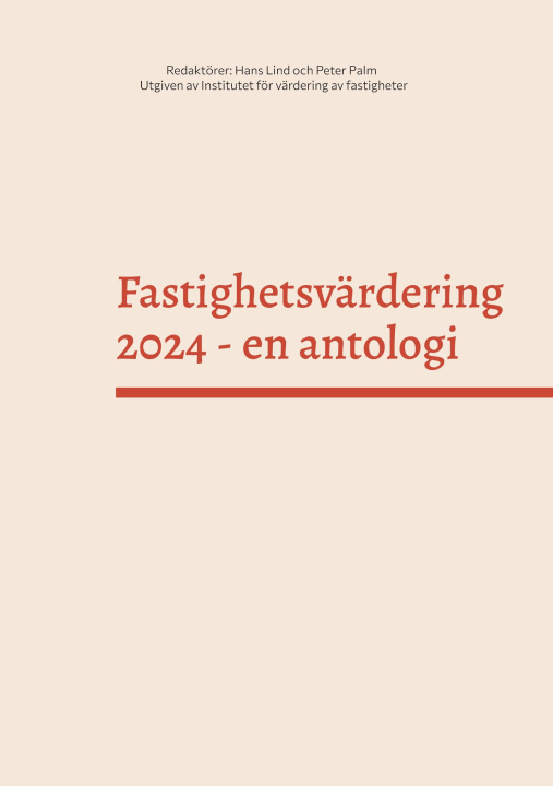Buch Fastighetsvärdering 2024 Hans Lind