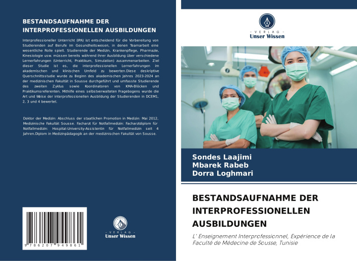 Knjiga BESTANDSAUFNAHME DER INTERPROFESSIONELLEN AUSBILDUNGEN Mbarek Rabeb