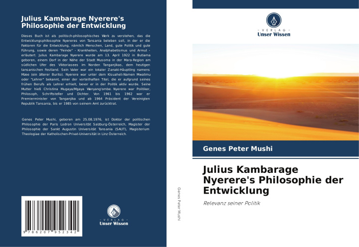 Buch Julius Kambarage Nyerere's Philosophie der Entwicklung Genes Peter Mushi