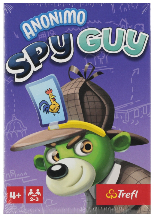 Könyv Gra podróżna Spy Guy Anonimo 