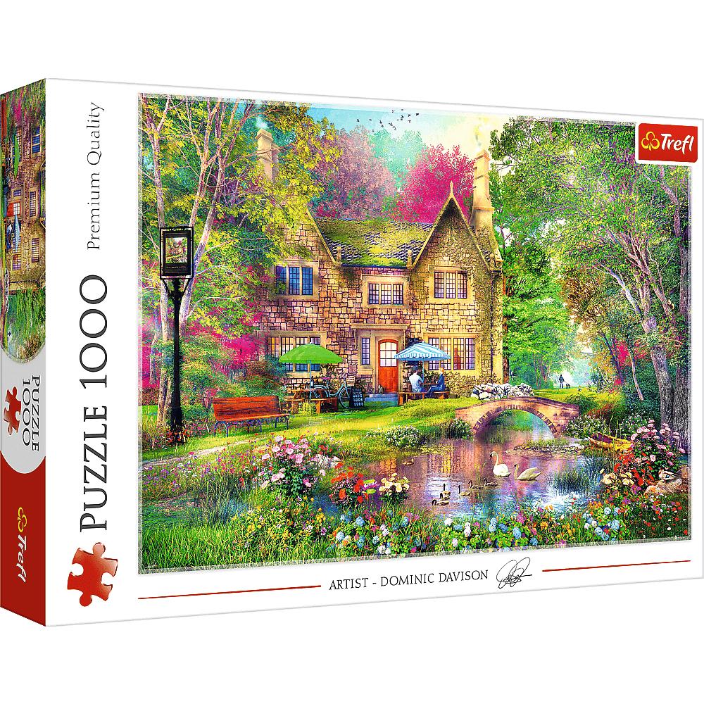 Książka Puzzle 1000 Leśna przystań 