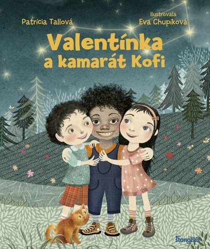 Książka Valentínka a kamarát Kofi 