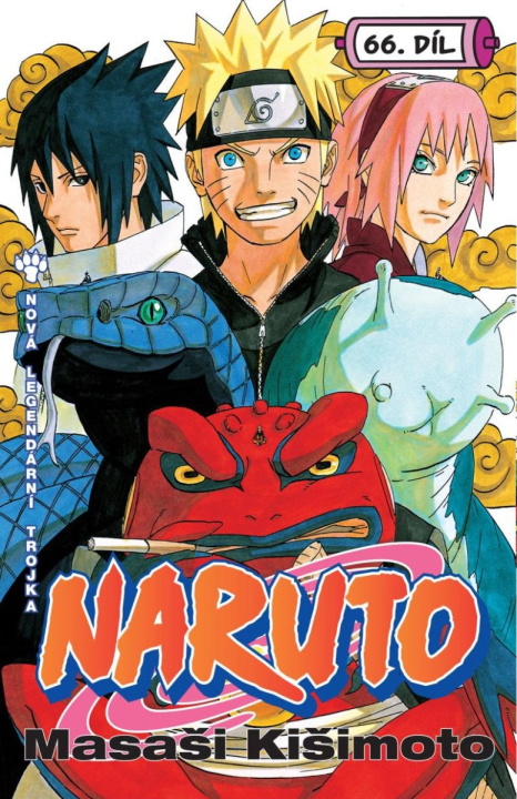 Buch Naruto 66 - Nová legendární trojka Masaši Kišimoto