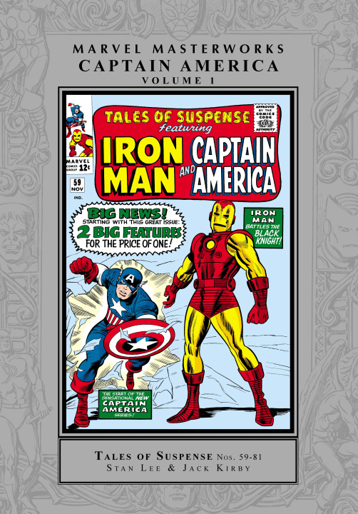 Βιβλίο MARVEL MASTERWORKS CAPTAIN AMER V01 LEE STAN