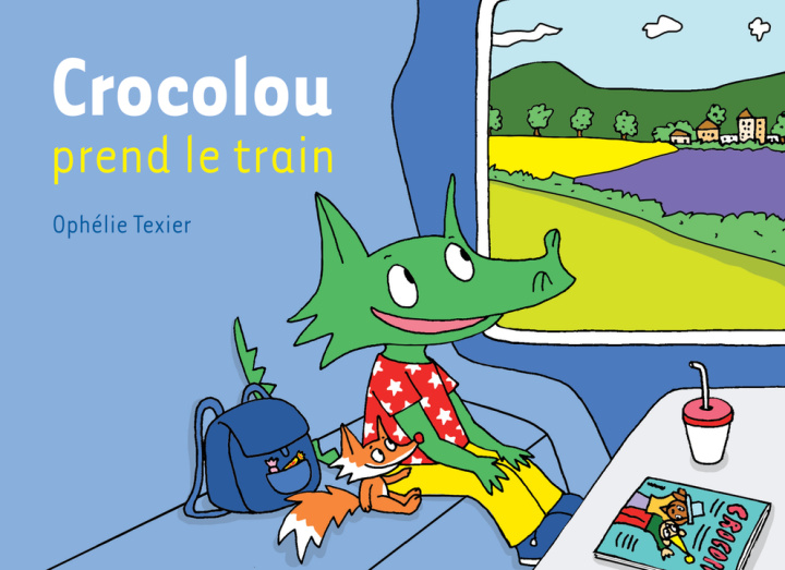 Buch Crocolou prend le train Texier