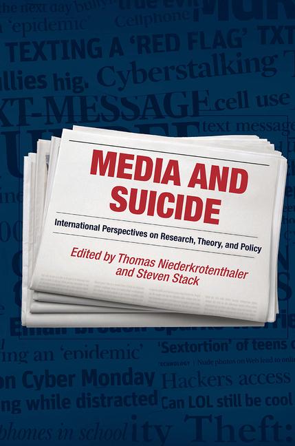 Buch Media and Suicide Thomas Niederkrotenthaler