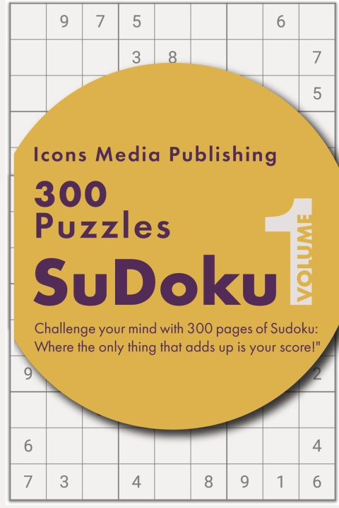Libro 300 Easy Level Sudoku Puzzles Volume 1 Icons Media Publishing
