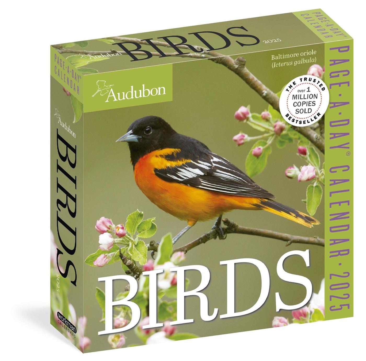 Naptár/Határidőnapló Audubon Birds Page-A-Day(r) Calendar 2025 Workman Calendars