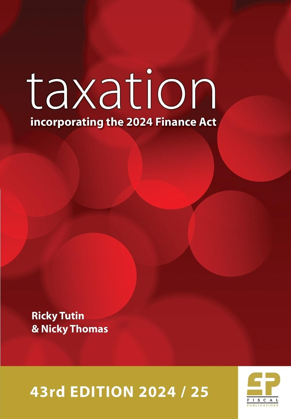 Boek Taxation Nicky Thomas