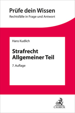 Knjiga Strafrecht Allgemeiner Teil Hans Kudlich