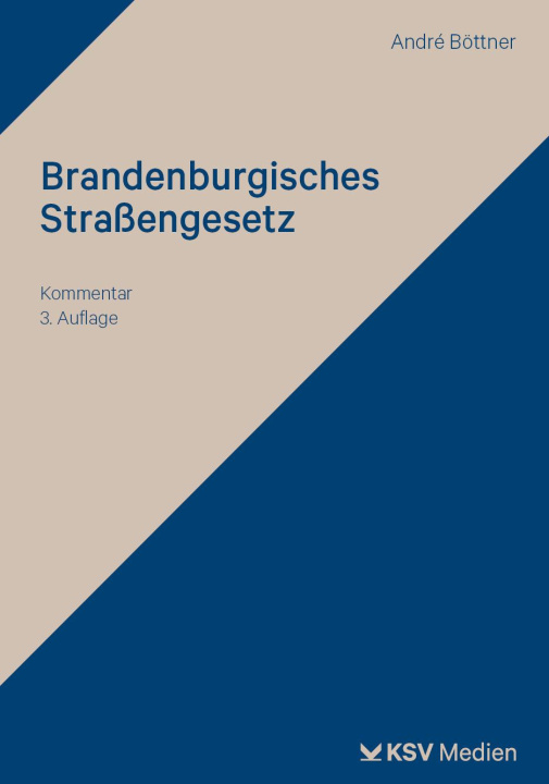 Buch Brandenburgisches Straßengesetz André Böttner