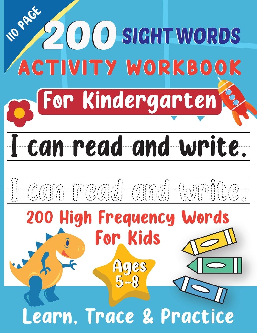 Knjiga 200 Sight Words Activity Book Laura Bidden