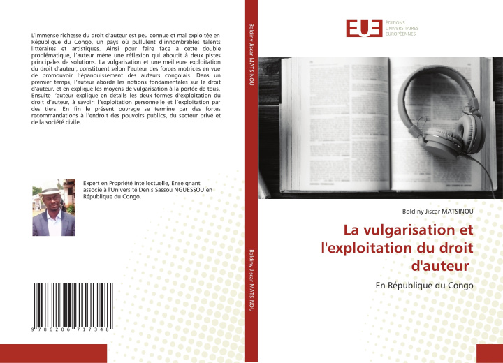 Knjiga La vulgarisation et l'exploitation du droit d'auteur Boldiny Jiscar MATSINOU