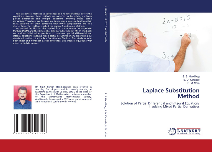 Kniha Laplace Substitution Method B. D. Karande
