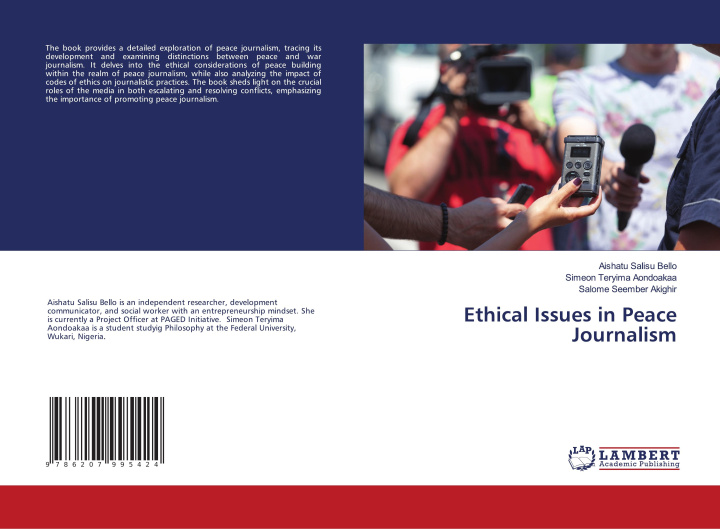 Knjiga Ethical Issues in Peace Journalism Simeon Teryima Aondoakaa