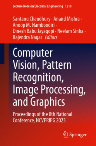Livro Computer Vision, Pattern Recognition, Image Processing, and Graphics Anand Mishra