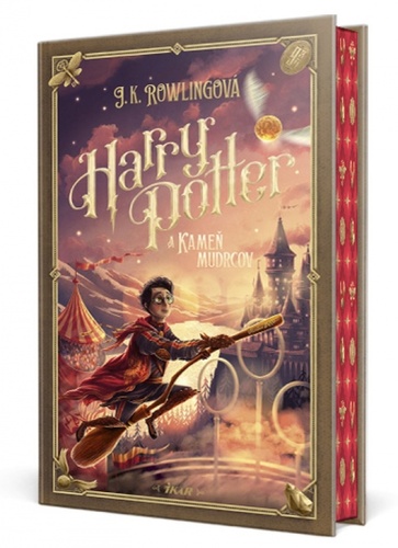 Könyv Harry Potter 1 - A Kameň mudrcov, 6., revidované vydanie (farebná oriezka) 