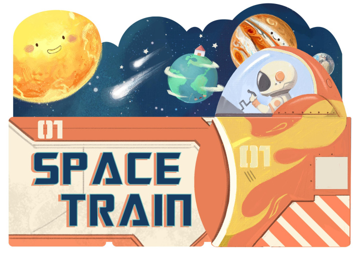 Knjiga SPACE TRAIN ROBBINS CHRISTOPHER