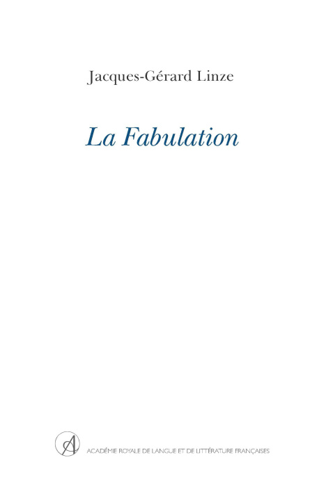 Knjiga La Fabulation Linze