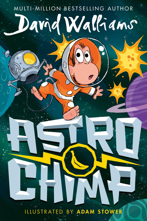 Kniha Astrochimp Adam Stower