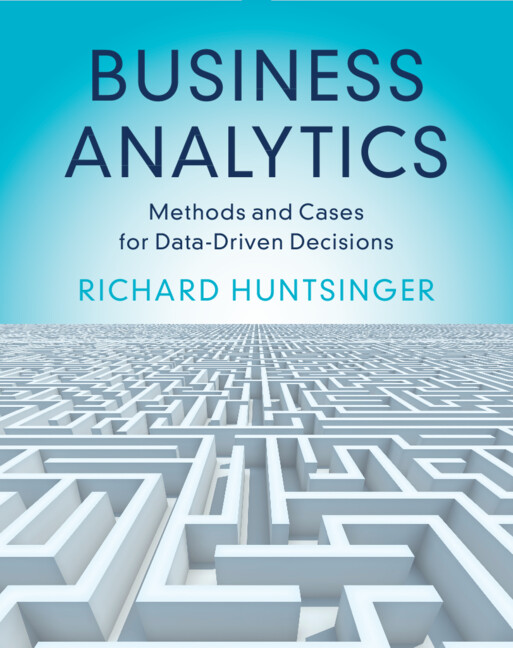 Book Business Analytics Richard Huntsinger
