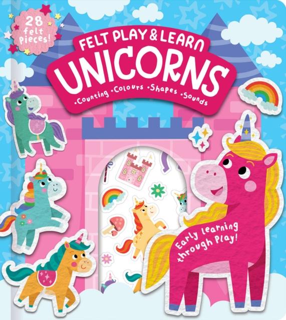 Livro Felt Play & Learn Unicorns Bethany Walker