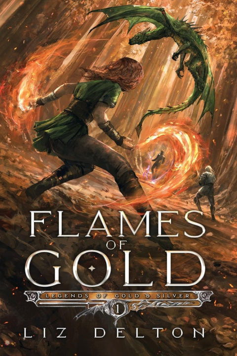 Βιβλίο Flames of Gold Liz Delton