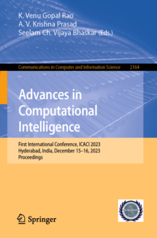 Boek Advances in Computational Intelligence Seelam Ch. Vijaya Bhaskar