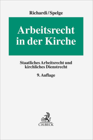 Knjiga Arbeitsrecht in der Kirche Karin Spelge