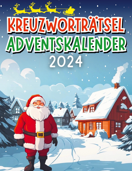 Libro Kreuzworträtsel Adventskalender 2024 Rätselkönig Verlag